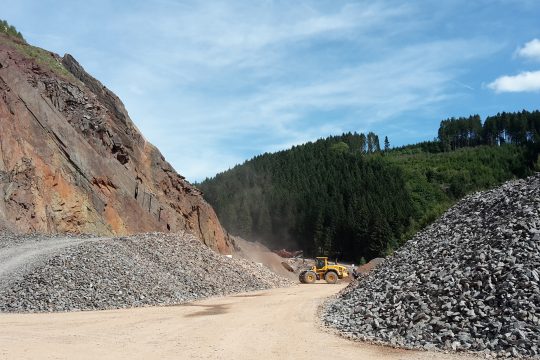 "Carrière de la Warche" - Steinbruch in Malmedy