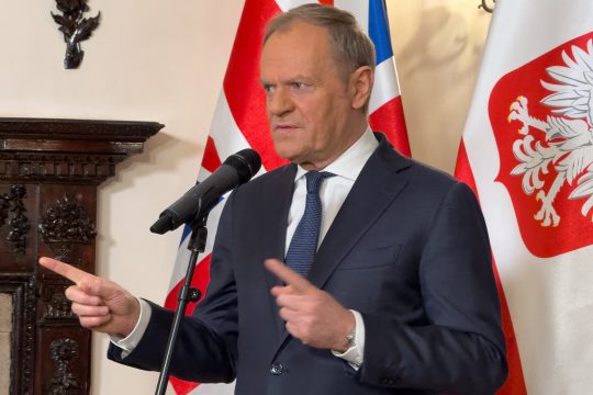 Der polnische Premier Donald Tusk