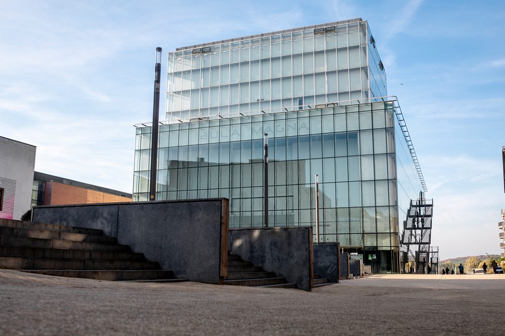 Die Aula Magna der UCLouvain