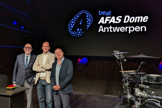 Der Antwerpener Sportpalast wird AFAS Dome Antwerpen