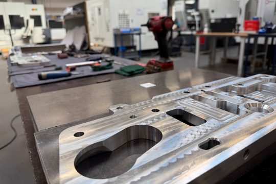 Einzelteile im Unternehmen "Ateliers Roland Pesch"