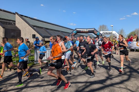 Halbmarathon "Rund um den See" in Bütgenbach