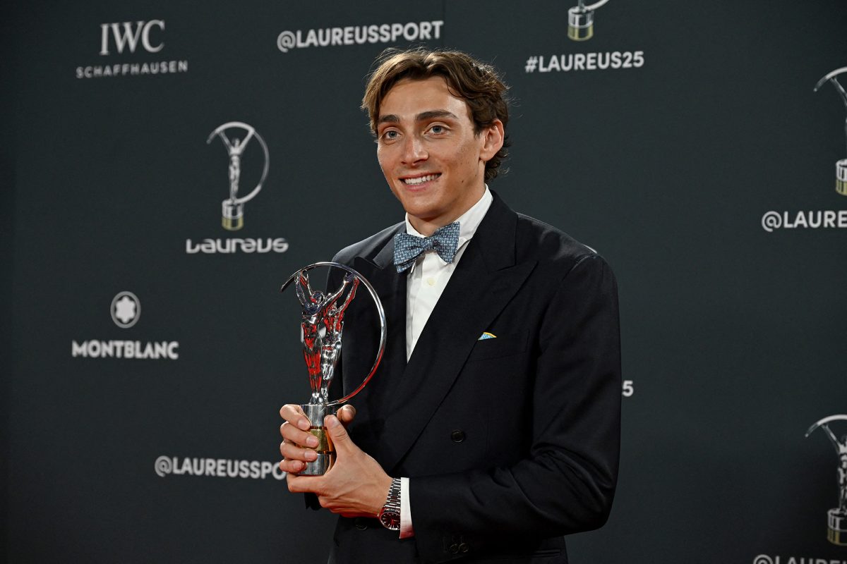 Stabhochspringer Armand Duplantis ist Weltsportler des Jahres