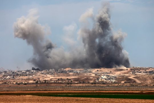 Explosionen im Gazastreifen nach israelischen Angriffen