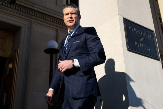 US-Verteidigungsminister Pete Hegseth