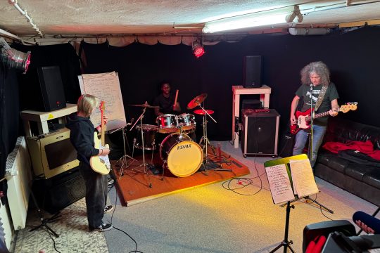 Probenraum des Jugendtreff Inside Eynatten