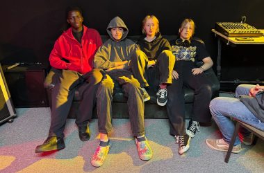 Flash Fruit im Probenraum des Jugendtreff Inside Eynatten