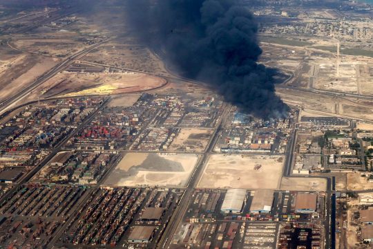 Die Explosion n der iranischen Hafenstadt Shahid Radschaei hat viele Todesopfer gefordert