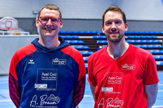 Damian und Bartosz Kedziora nach dem Spiel