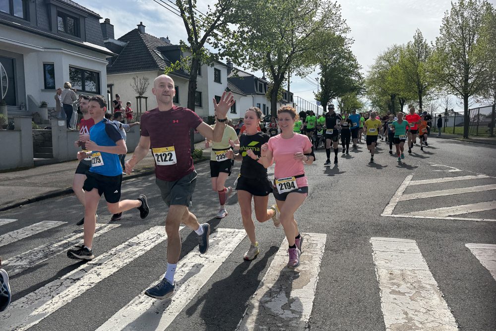 Der 45. Osterlauf lockte viele Teilnehmer nach Eupen