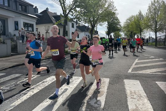 Der 45. Osterlauf lockte viele Teilnehmer nach Eupen