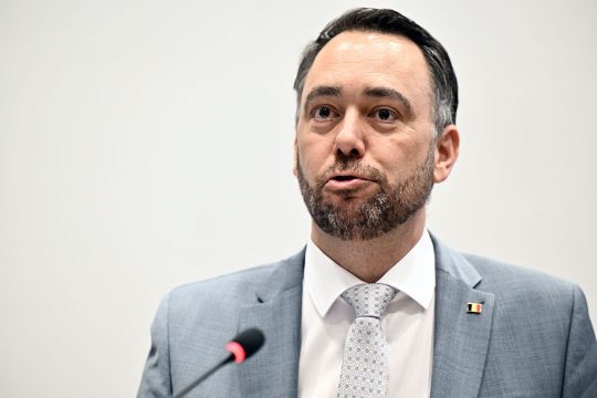 Außenminister Maxime Prévot