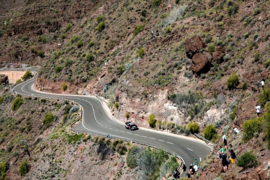 Kalle Rovanperä/Jonne Halttunen im Toyota bei der Rallye Kanarische Inseln