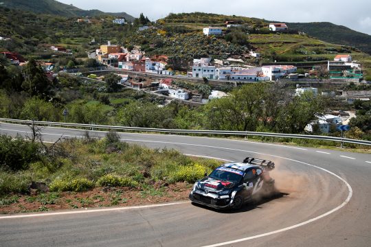 Kalle Rovanperä/Jonne Halttunen im Toyota bei der Rallye Kanarische Inseln