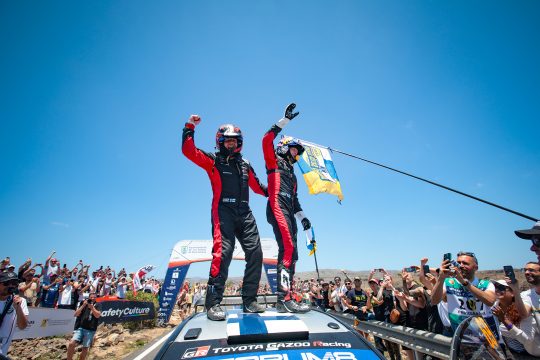 Kalle Rovanperä und Jonne Halttunen feiert auf Gran Canaria ihren ersten Saisonsieg, aber schon den vierten für das Toyota-Team