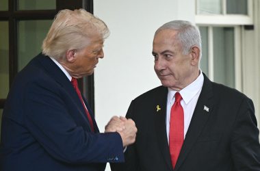 US-Präsident Trump empfängt den israelischen Ministerpräsidenten Netanjahu in Washington