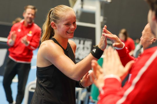 Jeline Vandromme bringt Belgien mit 1:0 in Führung