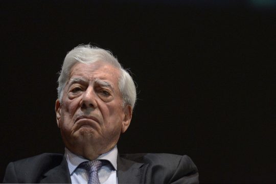 Der peruanische Literaturnobelpreisträger Mario Vargas Llosa
