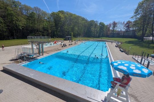 Start der Außensaison im Wetzlarbad Eupen: Tag zwei