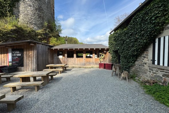 Eingangsbereich der Burg Reinhardstein