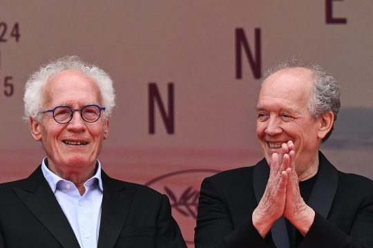 Die beiden Brüder Jean-Pierre und Luc Dardenne in Cannes