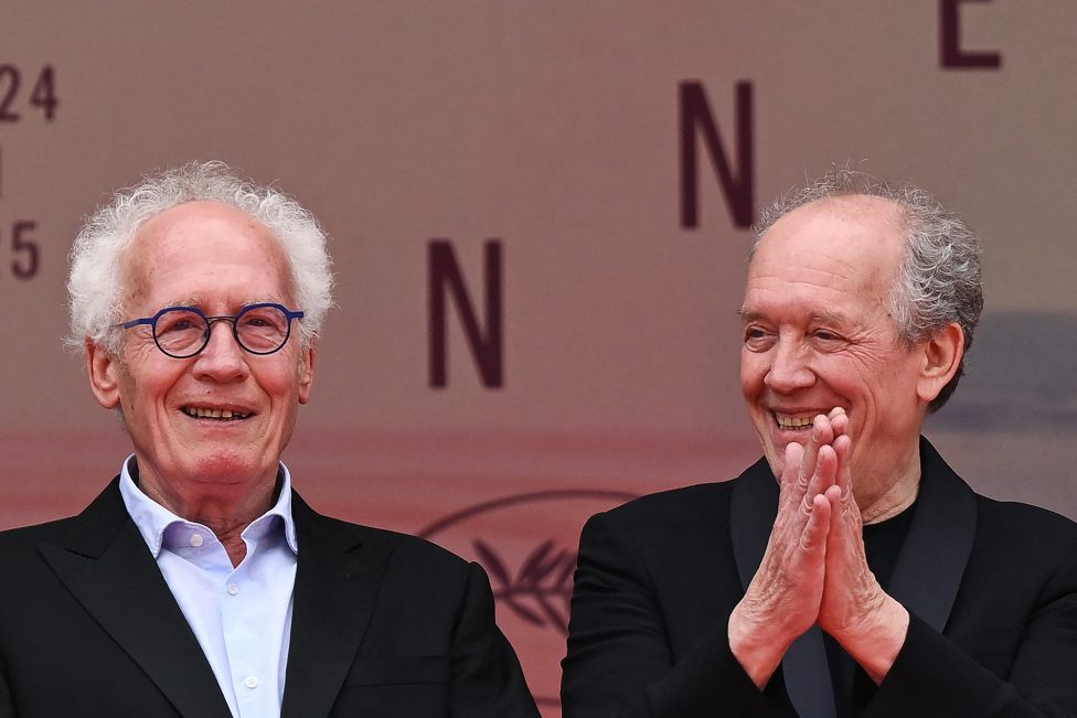 Die beiden Brüder Jean-Pierre und Luc Dardenne in Cannes