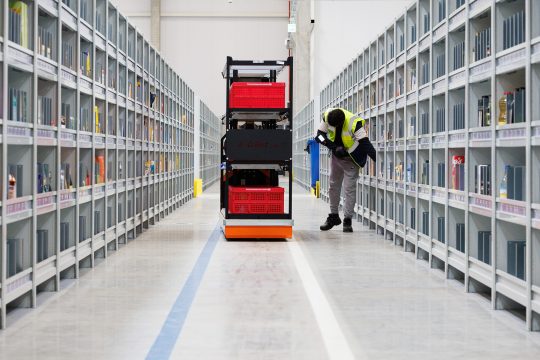 Das neue Verteilzentrum von Delhaize in Brüssel-Forest