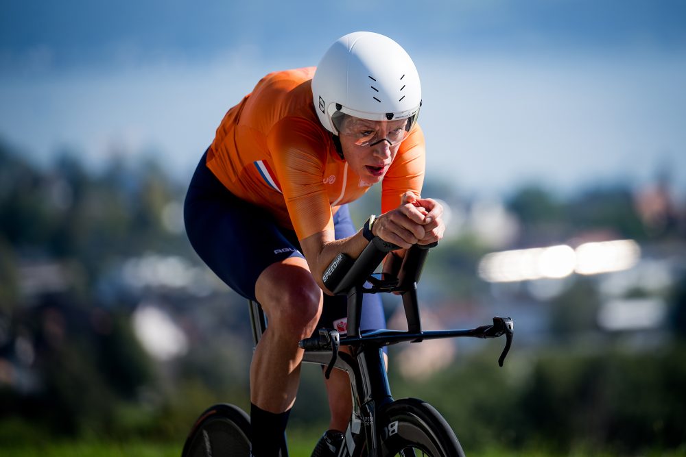 Ellen van Dijk beim Training im September 2024