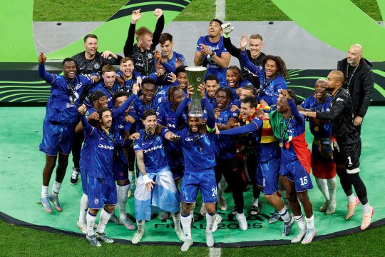 FC Chelsea feiert Europacup-Titel