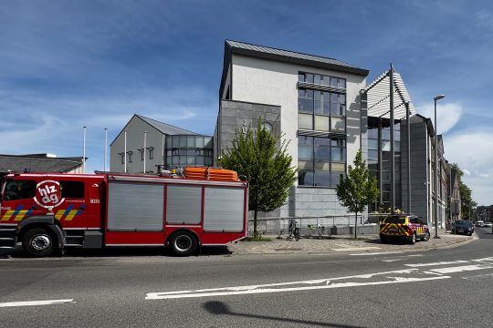 Feuerwehreinsatz am Justizpalast in Eupen