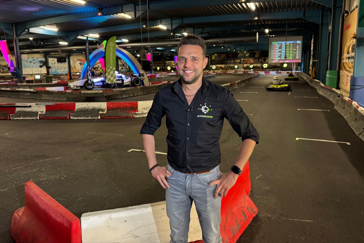 Mitchel Kukenheim, Geschäftsführer des Fun & Action Centers in Grüfflingen