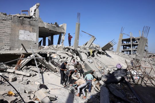 Jabalia im Norden des Gazastreifens am Freitag