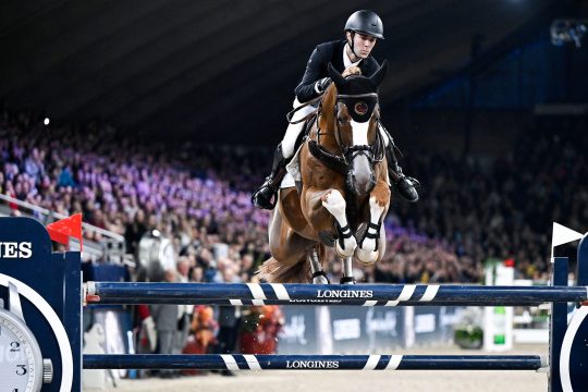 Gilles Thomas bei einem Meeting in Mechelen im Dezember 2024