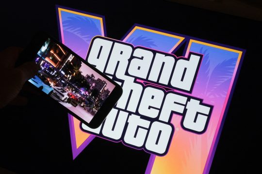 Logo des Videospiels "Grand Theft Auto"