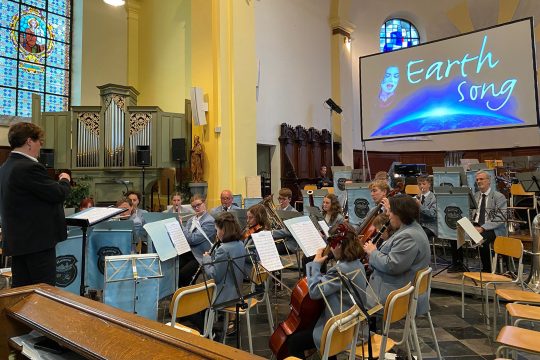 Frühjahrskonzerts der Harmonie Hergenrath in der Hergenrather Pfarrkirche St. Martin