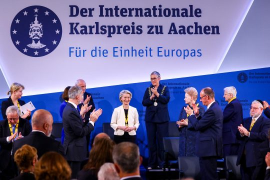 Karlspreis für Ursula von der Leyen