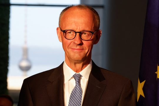 Der deutsche Bundeskanzler Friedrich Merz