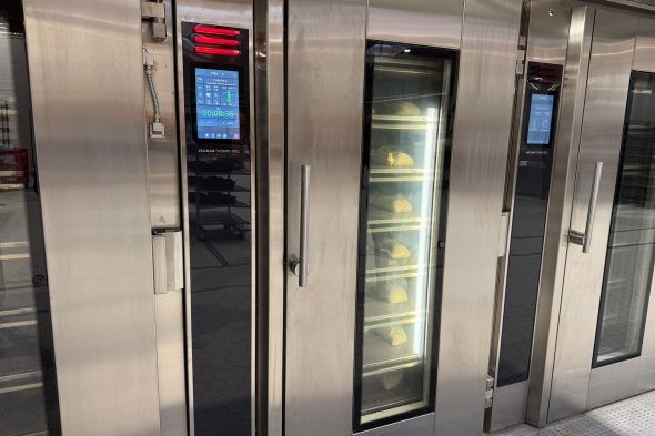 Neue Backstube der Bäckerei Fonk in Metz