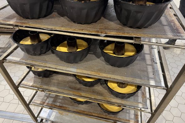 Neue Backstube der Bäckerei Fonk in Metz