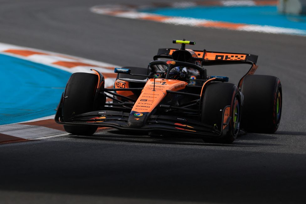 Lando Norris beim Formel-1-Qualifying in Miami 2025