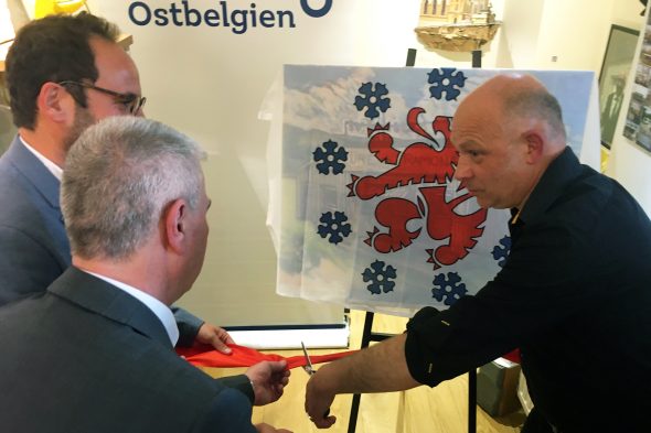 Einweihung des Raums der ostbelgischen Fritte