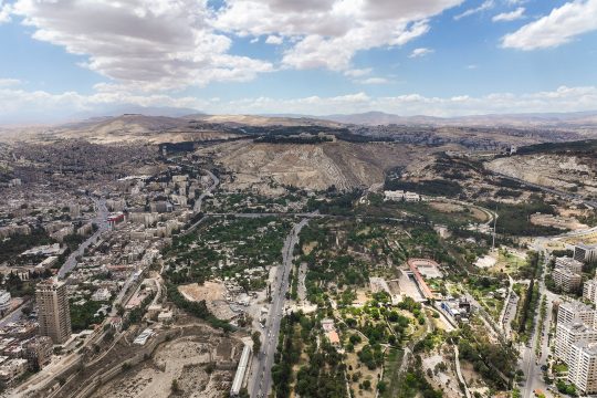 Israel hat auch Luftangriffe in der Nähe des syrischzn Präsidentenpalastes geflogen