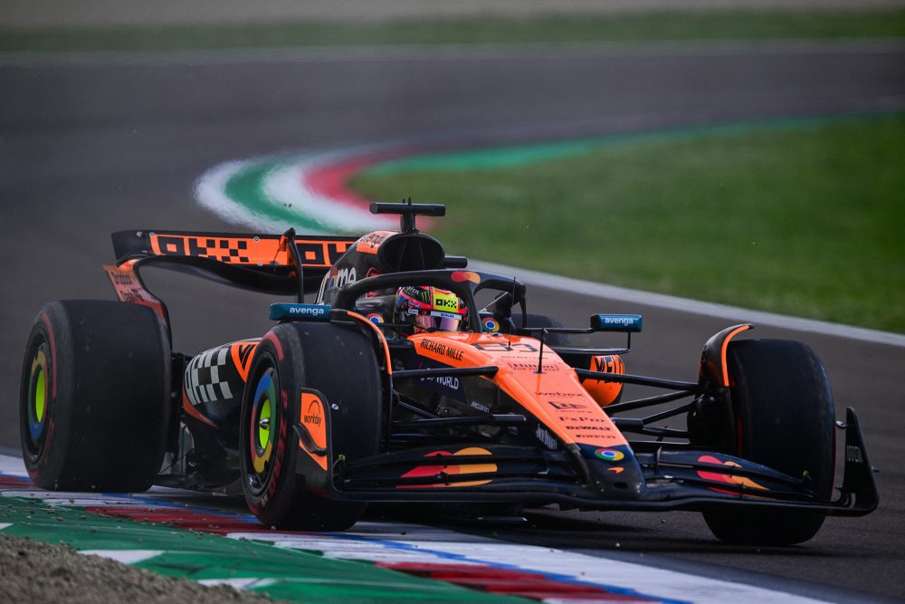 Oscar Piastri beim Qualifying in Imola