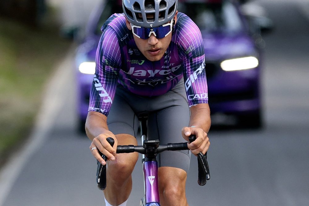 Luke Plapp bei der achten Giro-Etappe