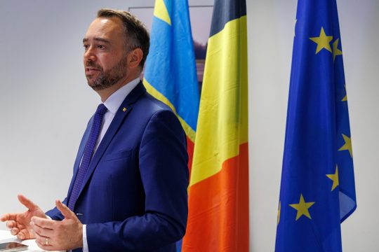 Außenminister Maxime Prévot