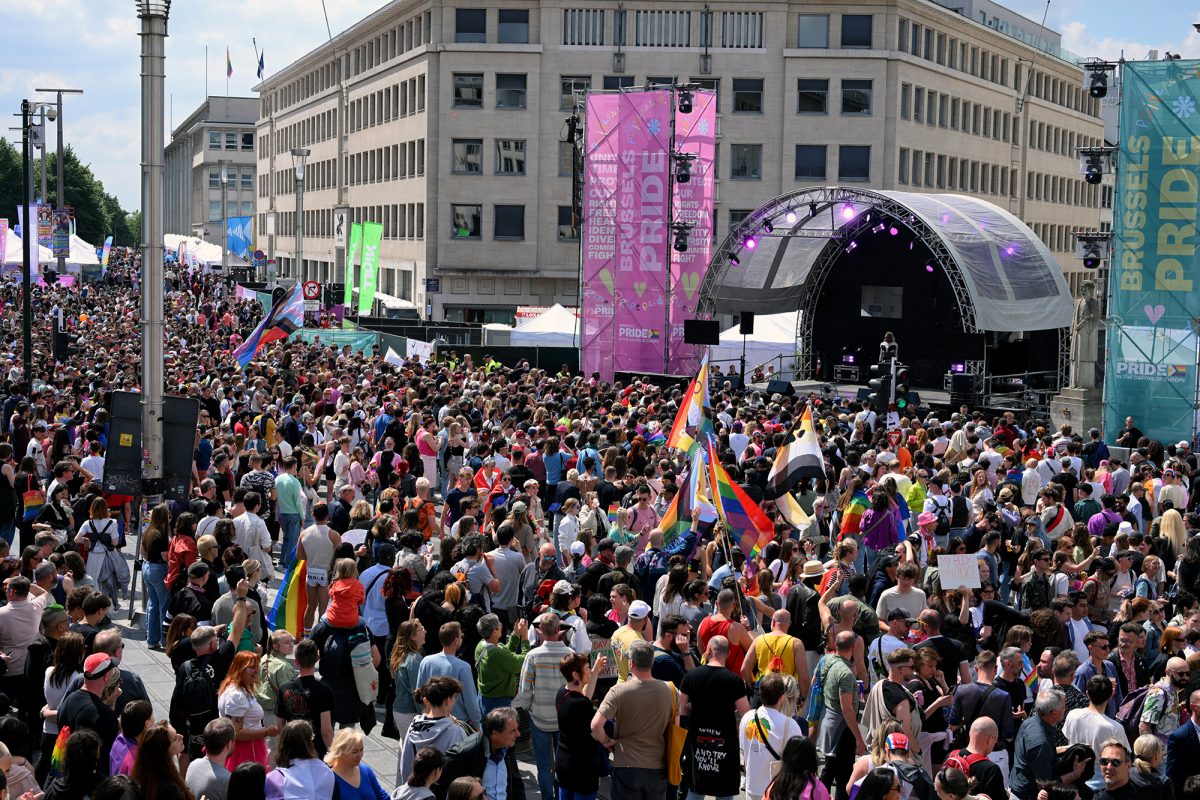 Pride-Parade in Brüssel 2025