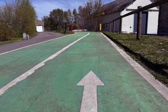 Auf dem Ravel-Weg in Montenau