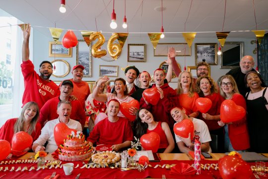 Red Sebastian feiert Geburtstag