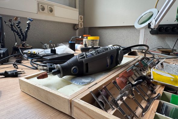 Technik für Reparaturarbeiten