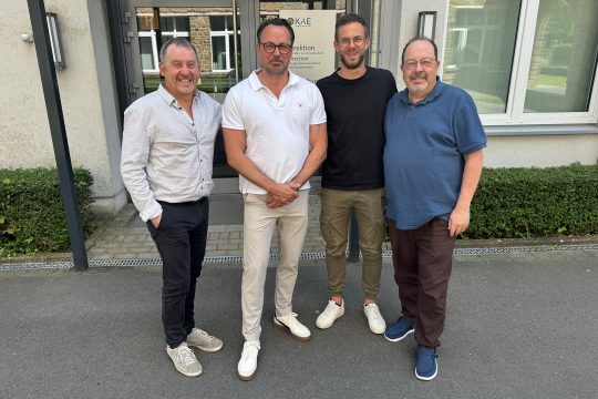 Etienne Gengler, Christoph Willem, Alessio Krafft, Michael McCrea